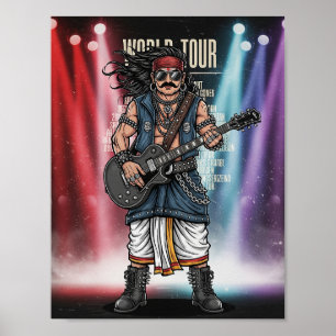 King Mahabali World Tour   Grappig concert van Ona Poster
