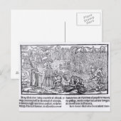 King Malcolm of Scotland Briefkaart (Voorkant / Achterkant)