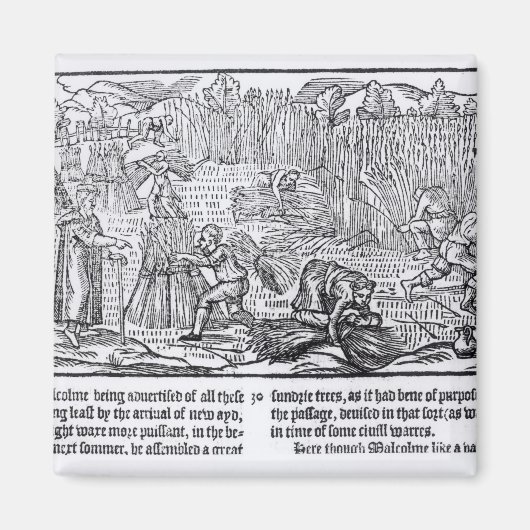 King Malcolm of Scotland Magneet (Voorkant)