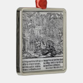 King Malcolm of Scotland Metalen Ornament (Rechts)