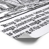 King Malcolm of Scotland Poster (Hoek)