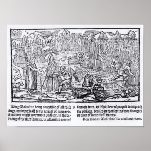 King Malcolm of Scotland Poster