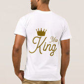 King Matching Shirts – Minimal Crown Line  (Achterkant)