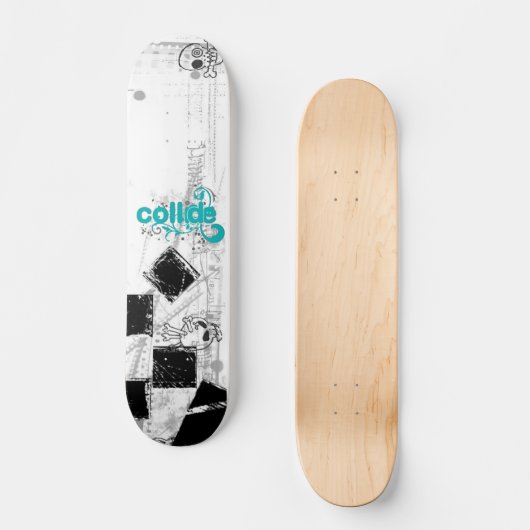 King Me Collide Skateboard (Voorkant)