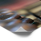 King Me-spel van schaken Poster (Hoek)