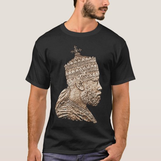 King Menelik T-shirt (Voorkant)