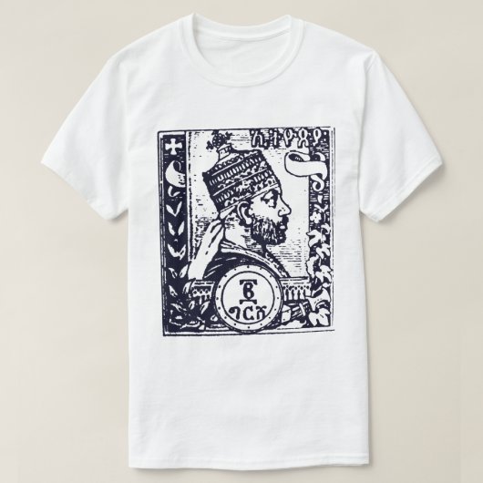 King Menelik T-shirt (Design voorkant)