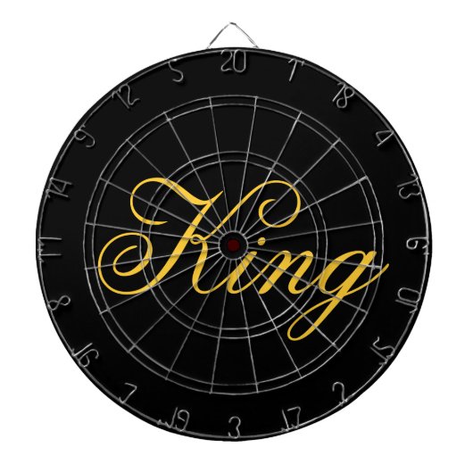 King Metal Cage Dartboard Dartbord (Voorkant)