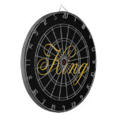 King Metal Cage Dartboard Dartbord (Voorkant Links)
