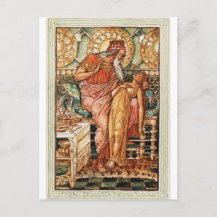 King Midas Golden Touch Briefkaart