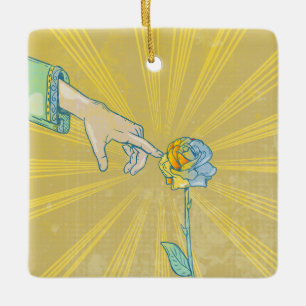 King Midas Golden Touch Keramisch Ornament