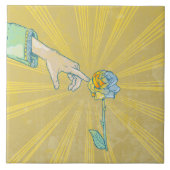 King Midas Golden Touch Tegeltje (Voorkant)