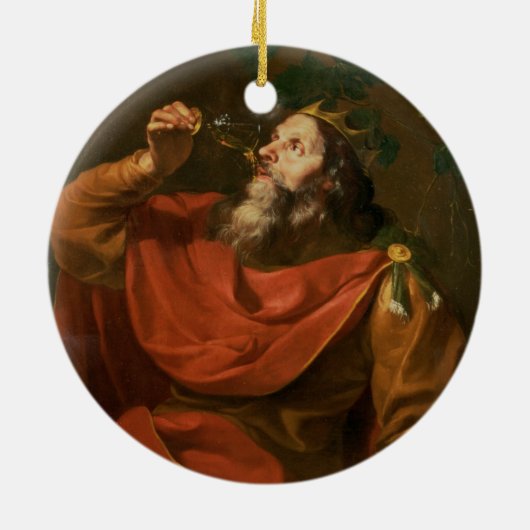 King Midas Keramisch Ornament (Achterkant)