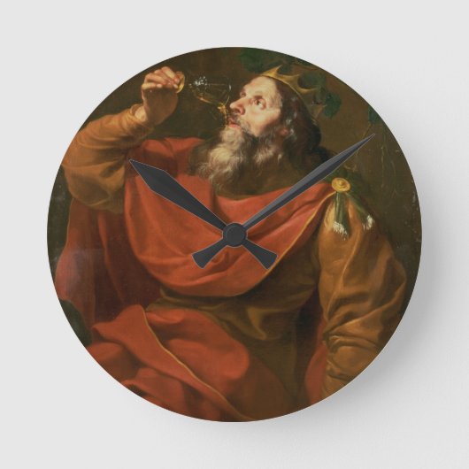 King Midas Ronde Klok (Voorkant)