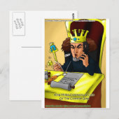 King Midas vangt Common Gold Funny Gifts T - shirt Briefkaart (Voorkant / Achterkant)