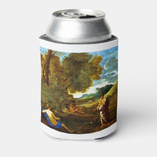 King Midas verandert een eiken tak in Gold Blikjeskoeler (Blikje Achterkant)