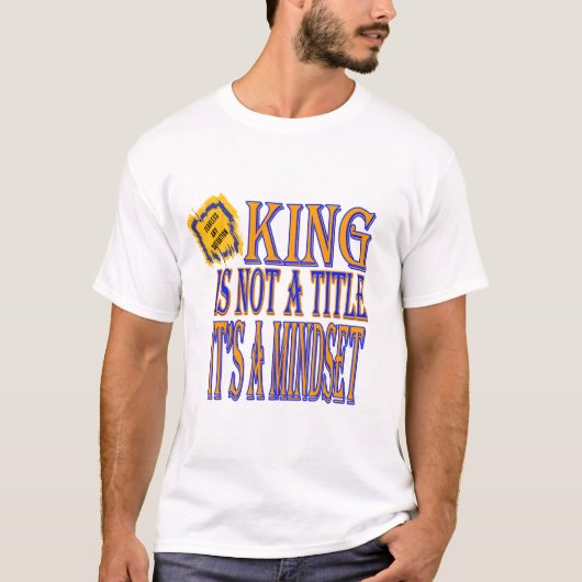 King Mindset Leeuwen T-Shirt (Voorkant)