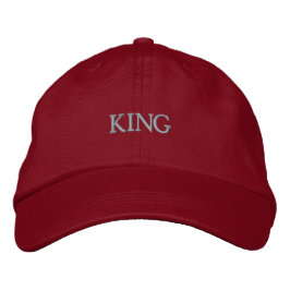 KING Mooie Visor Knappe-Pet Elegante Sporten Cool Geborduurde Pet
