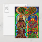 King n Queen Briefkaart (Voorkant / Achterkant)