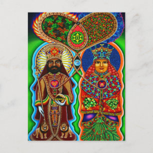 King n Queen  Briefkaart