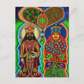 King n Queen Briefkaart