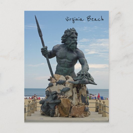 King Neptune Briefkaart (Voorkant)