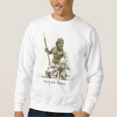 King Neptune Mannen Sweatshirt (Voorkant)