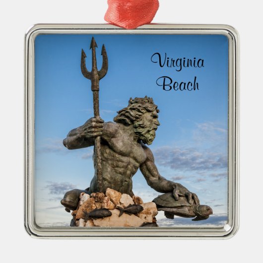 King Neptune Metalen Ornament (Voorkant)