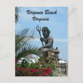 King Neptune Park, Virginia Beach, VA Briefkaart (Voorkant)