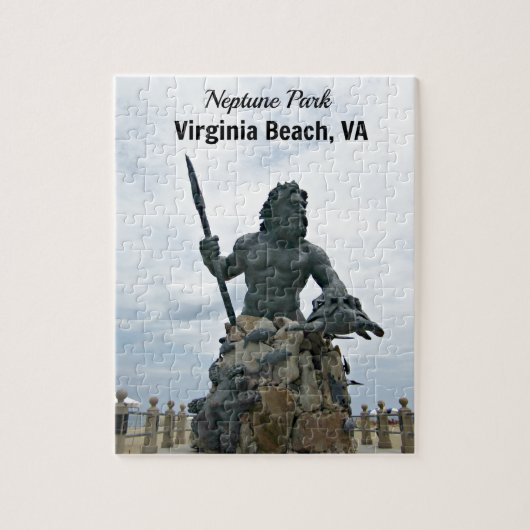 King Neptune Park, Virginia Beach, VA Legpuzzel (Verticaal)