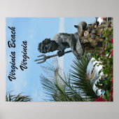 King Neptune Park, Virginia Beach, VA Poster (Voorkant)