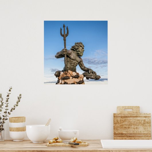 King Neptune Poster (Keuken)