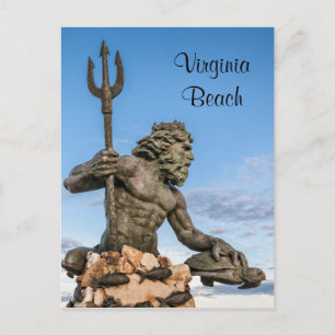 King Neptune Statue Briefkaart