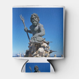 King Neptune Statue op Virginia Beach Blikjeskoeler