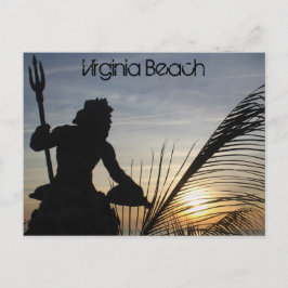King Neptune Virginia Beach briefkaart