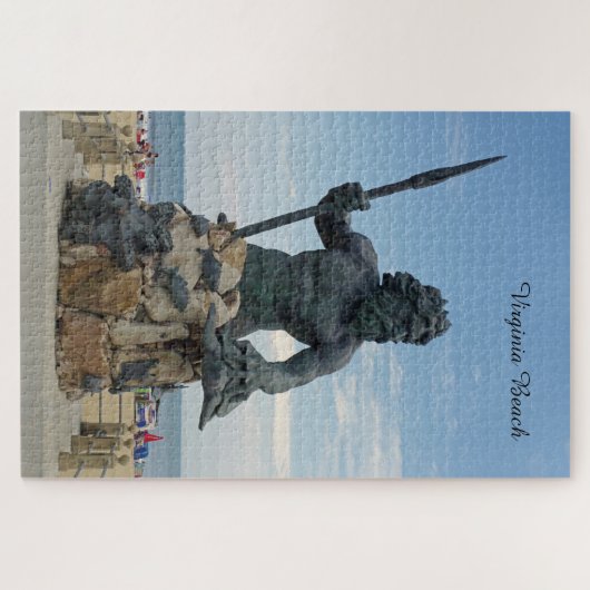King Neptune Virginia Beach Legpuzzel (Horizontaal)