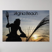 King Neptune Virginia Beach Poster (Voorkant)