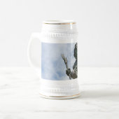 King Neptune Virginia Beach Statue Bierpul (Voorkant links)