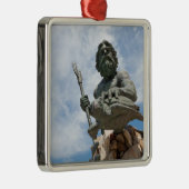 King Neptune Virginia Beach Statue Metalen Ornament (Rechts)