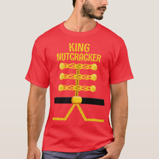 KING Notenkraker Matching Familie Kerstmis T-shirt