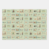 King Nutkraker kerstpapier Inpakpapier Vel (Voorkant 2)