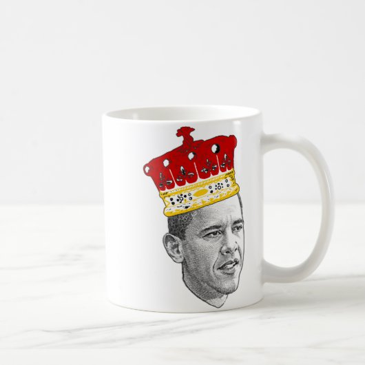 King Obama Koffiemok (Rechts)