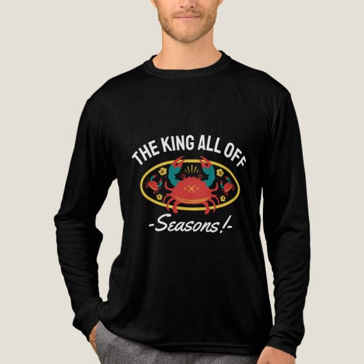 King of all seasons  Tri-Blend shirt (Voorkant volledig)