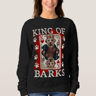King of Barks en King of Hearts voor Labrador Retr Trui