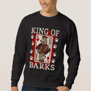King of Barks & King of hearts schattige Poedel ei Trui