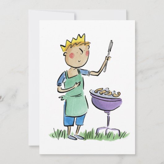 King of BBQ Kaart (Voorkant)