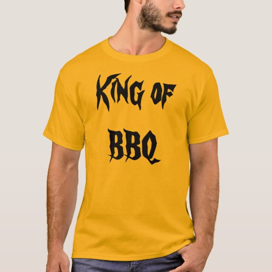 King of BBQ T-shirt (Voorkant)