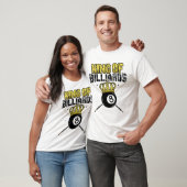 King of Billiards Pool Queue Snooker Billiard Play T-shirt (Unisex)