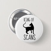 King of CAT Scans Ronde Button 5,7 Cm (Voorkant /achterkant)