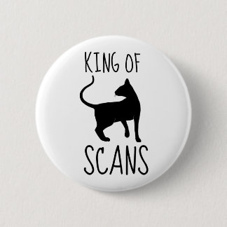 King of CAT Scans Ronde Button 5,7 Cm